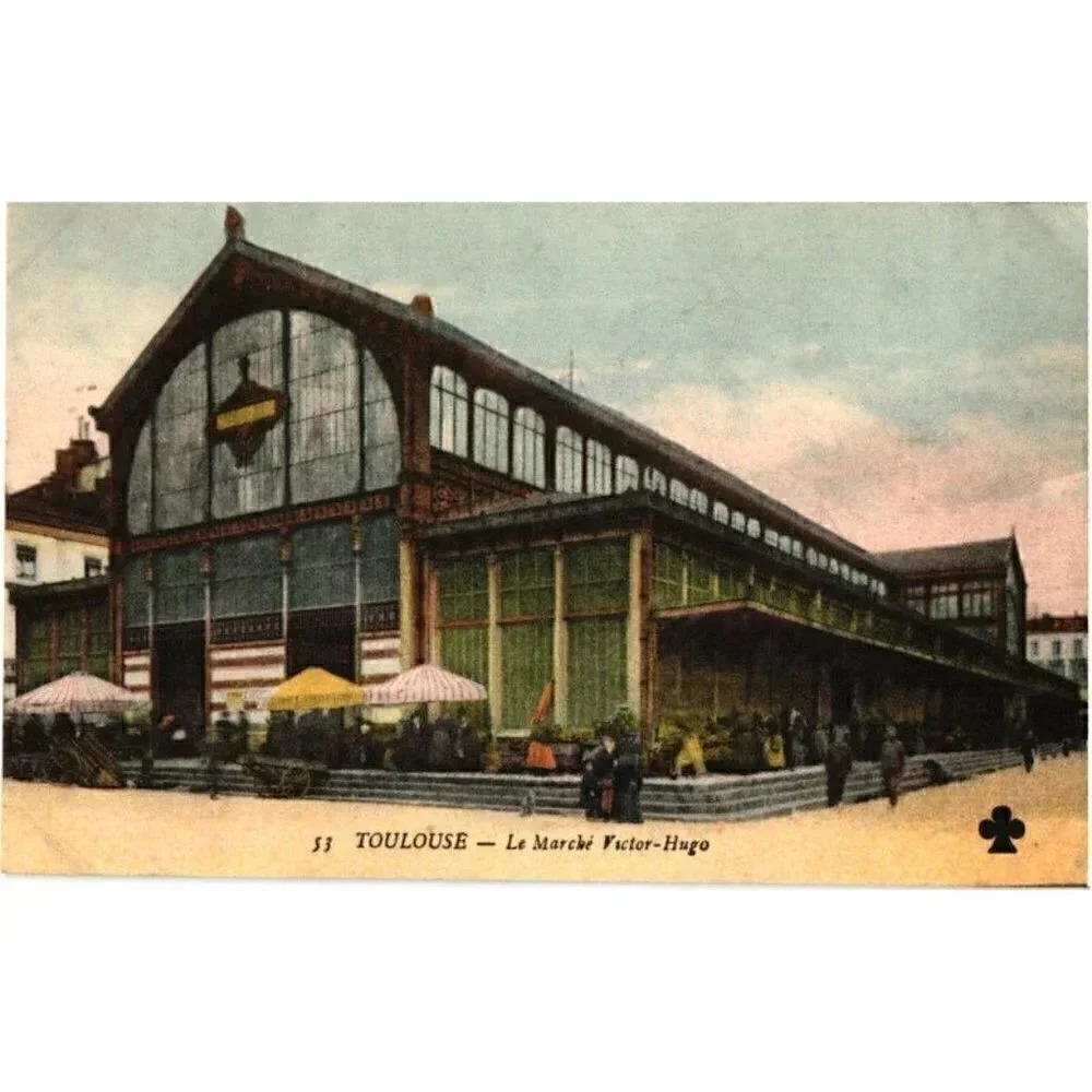 TOULOUSE- Le Marché Victor-Hugo- Toulouse, France Postcard